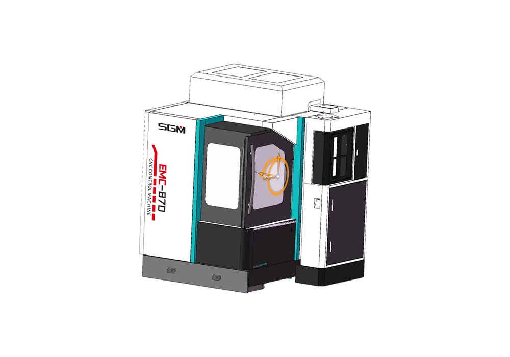 EMC-870 Ultra-Fine Machining Capability Engraving and Milling Machine